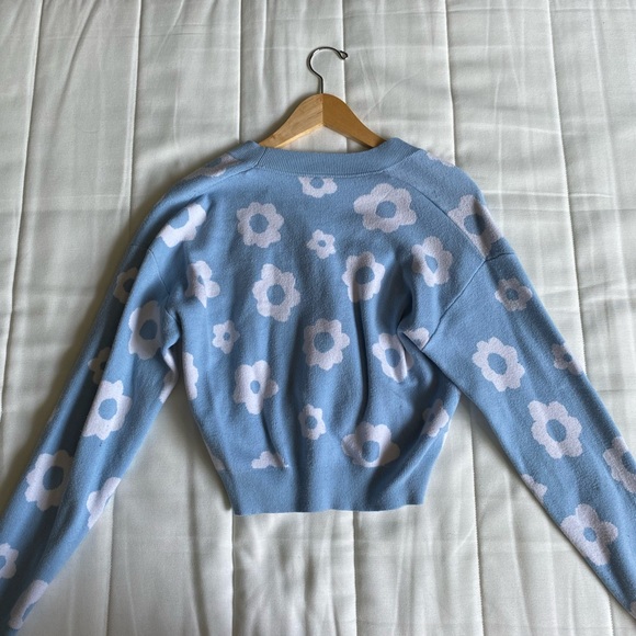 Flower Power Knit Sweater - Picture 2 of 4